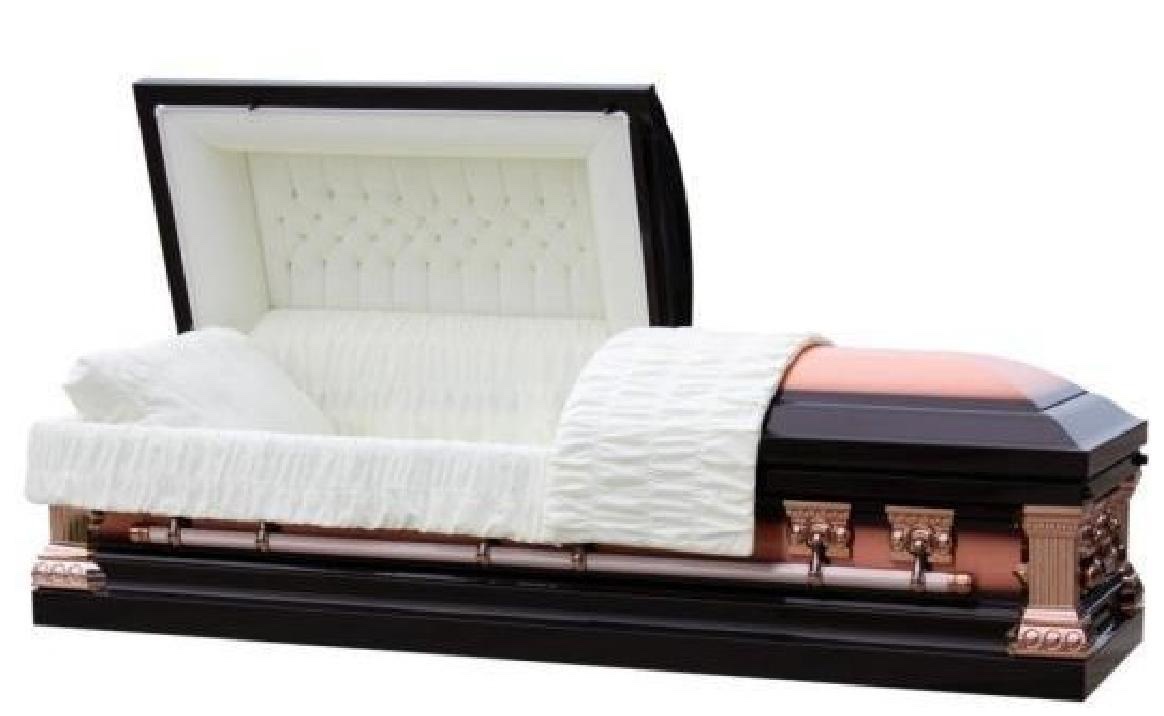 Jeff Bronze Copper Casket
