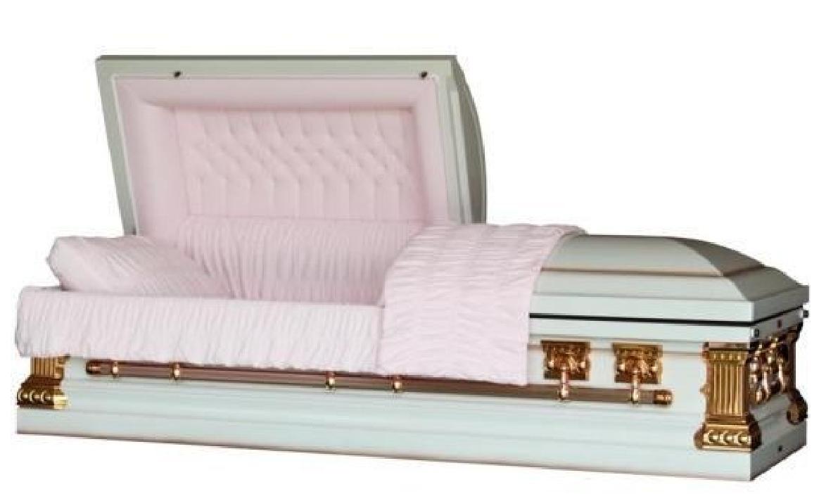 Jeff White Copper Casket
