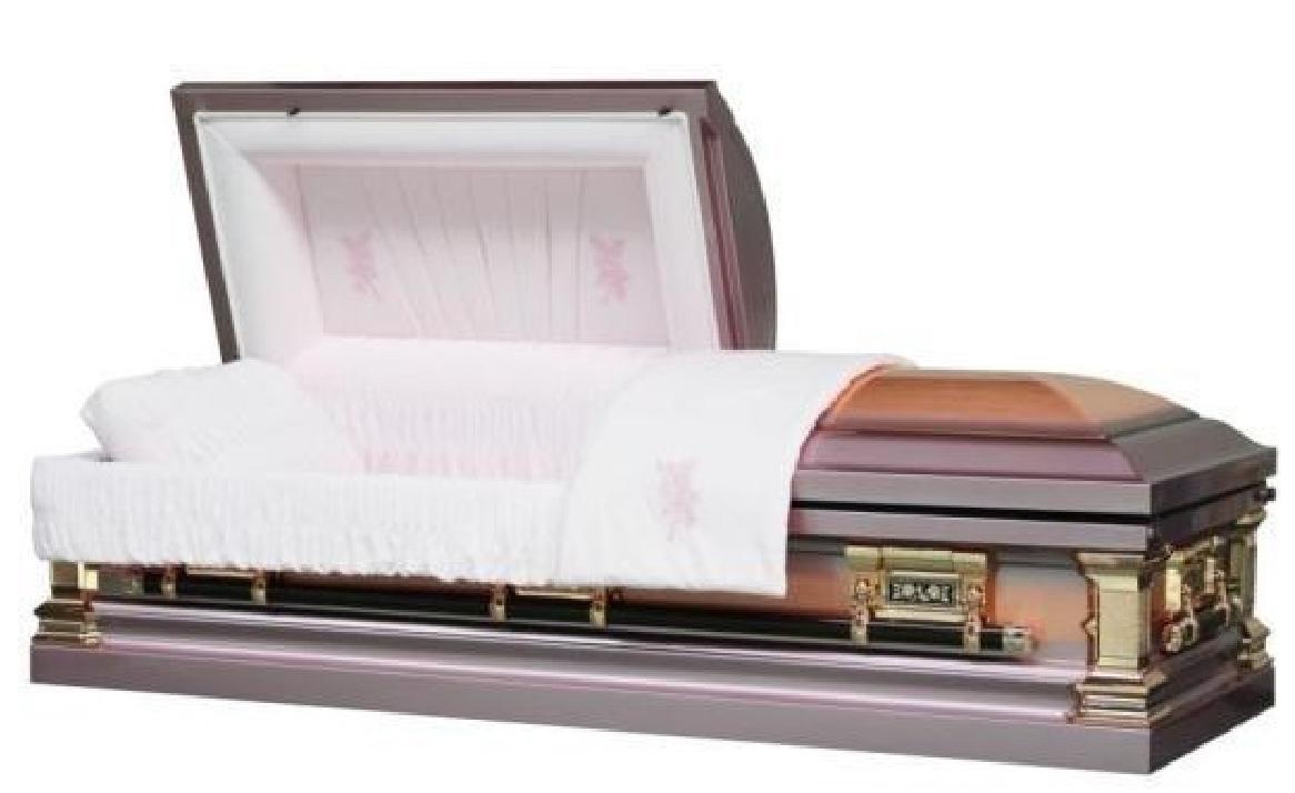 Rose Copper Casket