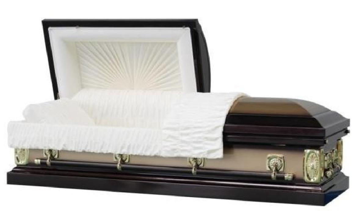 18 Gauge Steel Casket – Tiffany Grecian Finish