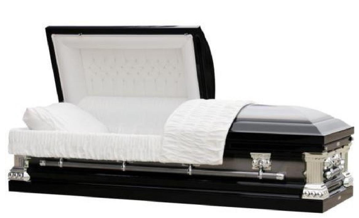 18 Gauge Steel Casket – Senator Ebony Finish