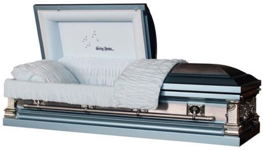 18 Gauge Steel Casket – Dutchess Going Home