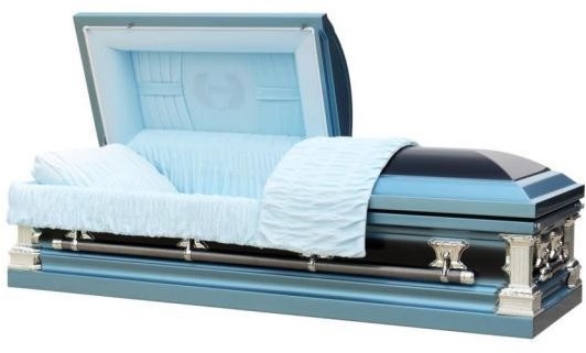 18 Gauge Steel Casket – Father Tribute