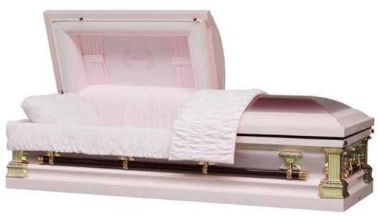 18 Gauge Steel Casket – Mother Tribute