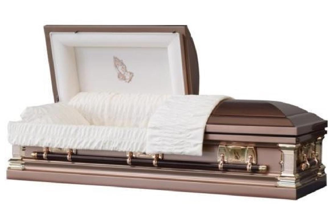 18 Gauge Steel Casket – Autumn Haze Hand