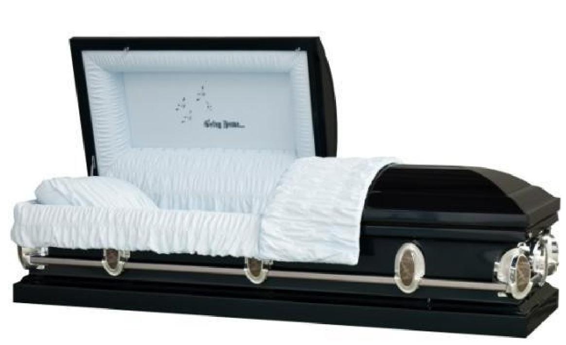 20 Gauge Steel Casket – Going Home