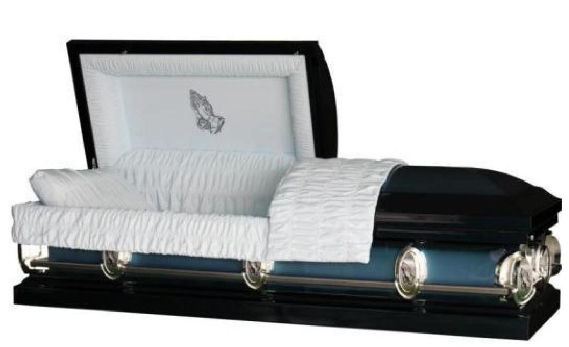 20 Gauge Steel Casket – The Prayer
