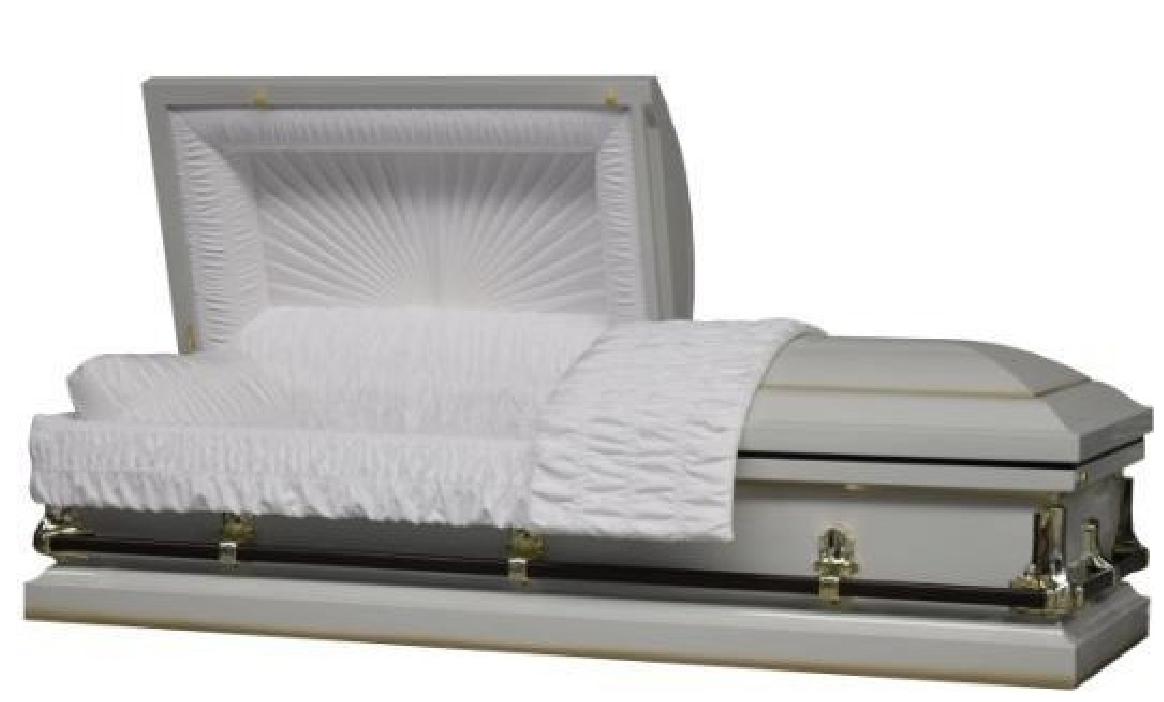 20 Gauge Steel Casket – Jessup Purity Finish