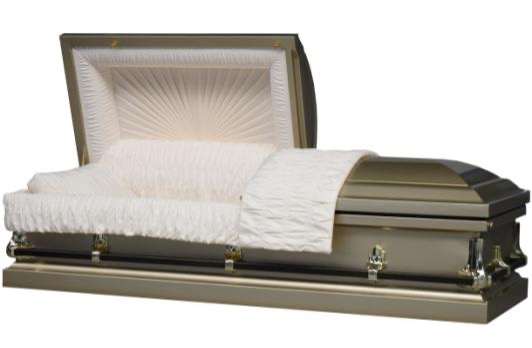 20 Gauge Steel Casket – Jessup Almond