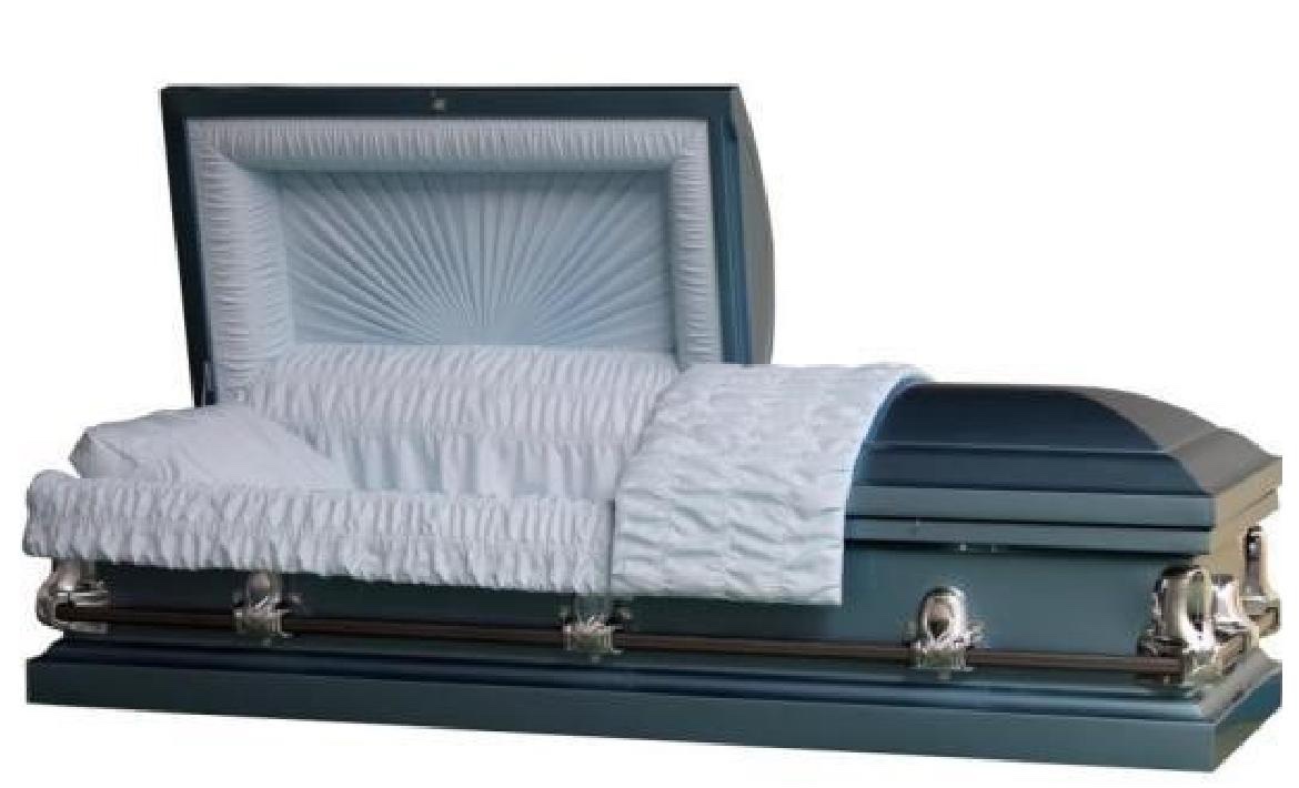 20 Gauge Steel Sparton Blue Non-Sealer Casket